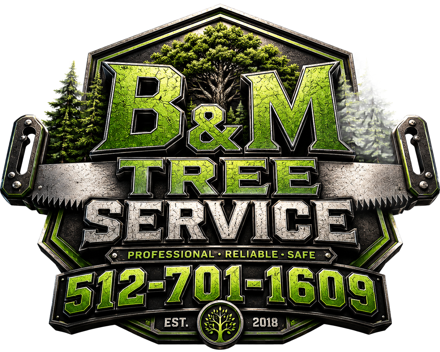 B&M Tree Service LLC logo