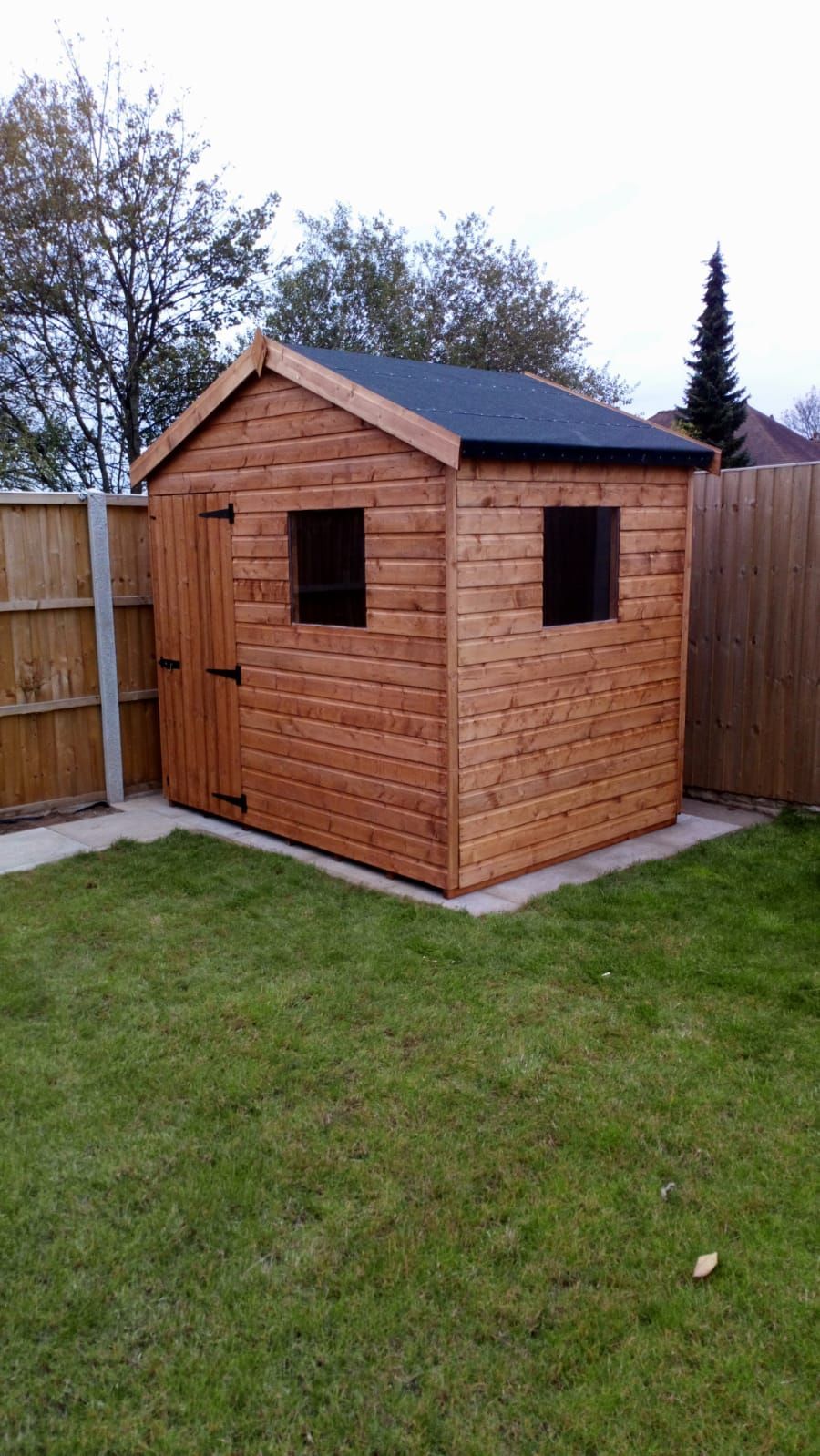 7x5 Pent Shed