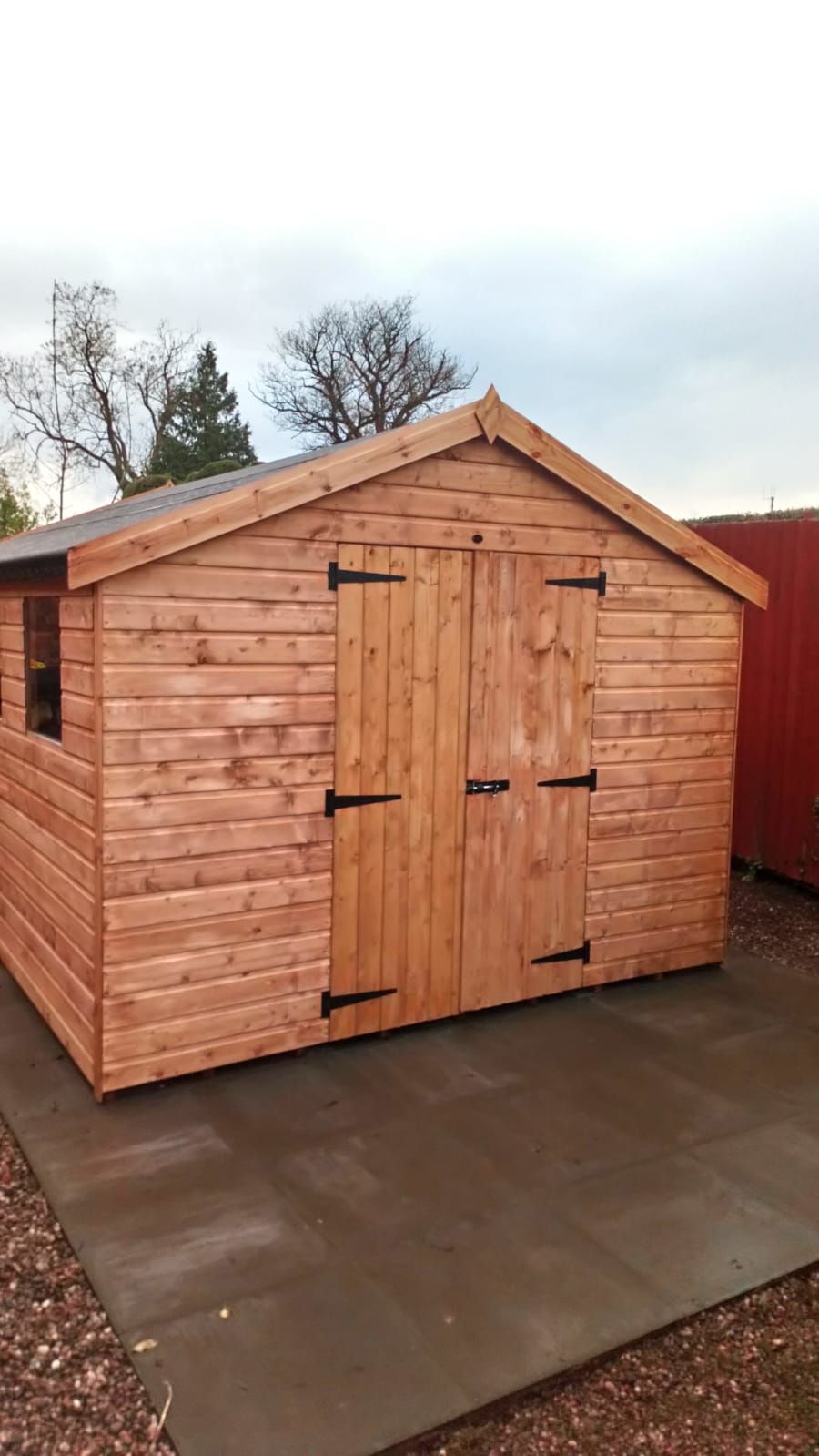 Shiplap Reverse Apex Shed