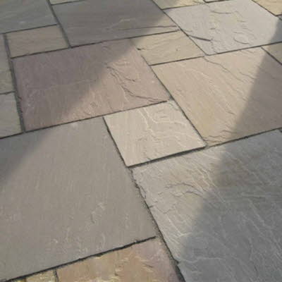 Raj Green Sandstone Patio