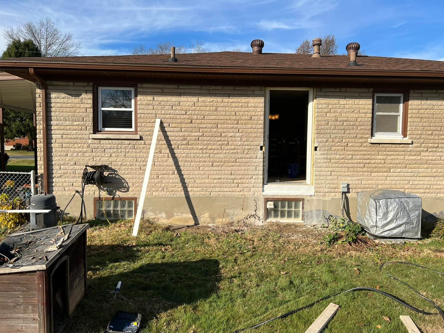 wooden deck installation in louisville, ky