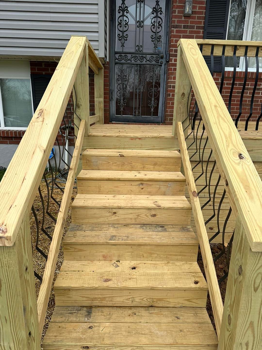 wooden deck installation in louisville, ky