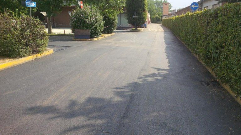 strada comunale asfaltata