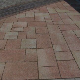 pavimentazione autobloccante in cotto