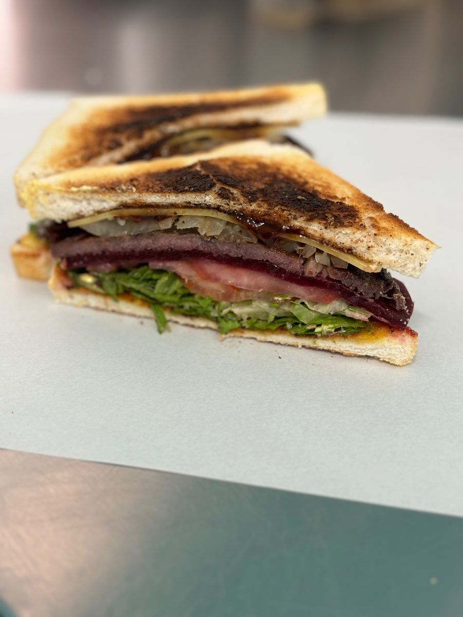 Steak Sandwich — Parkside Snack Shack in Emu Park