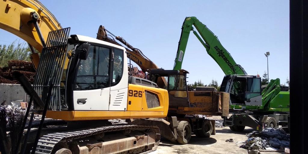 Macchinario per lavorazione rottami