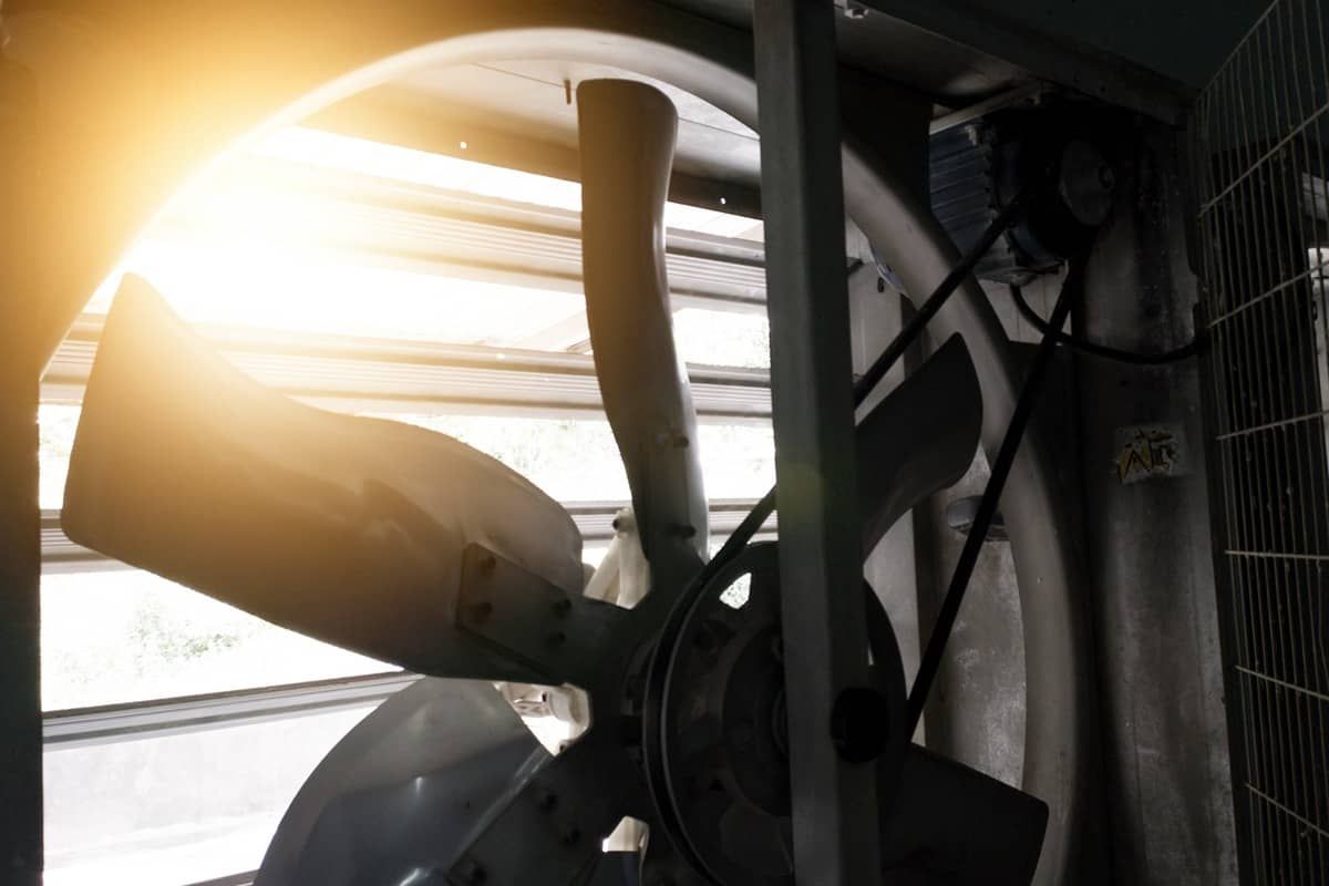 HVAC Fan Spinning
