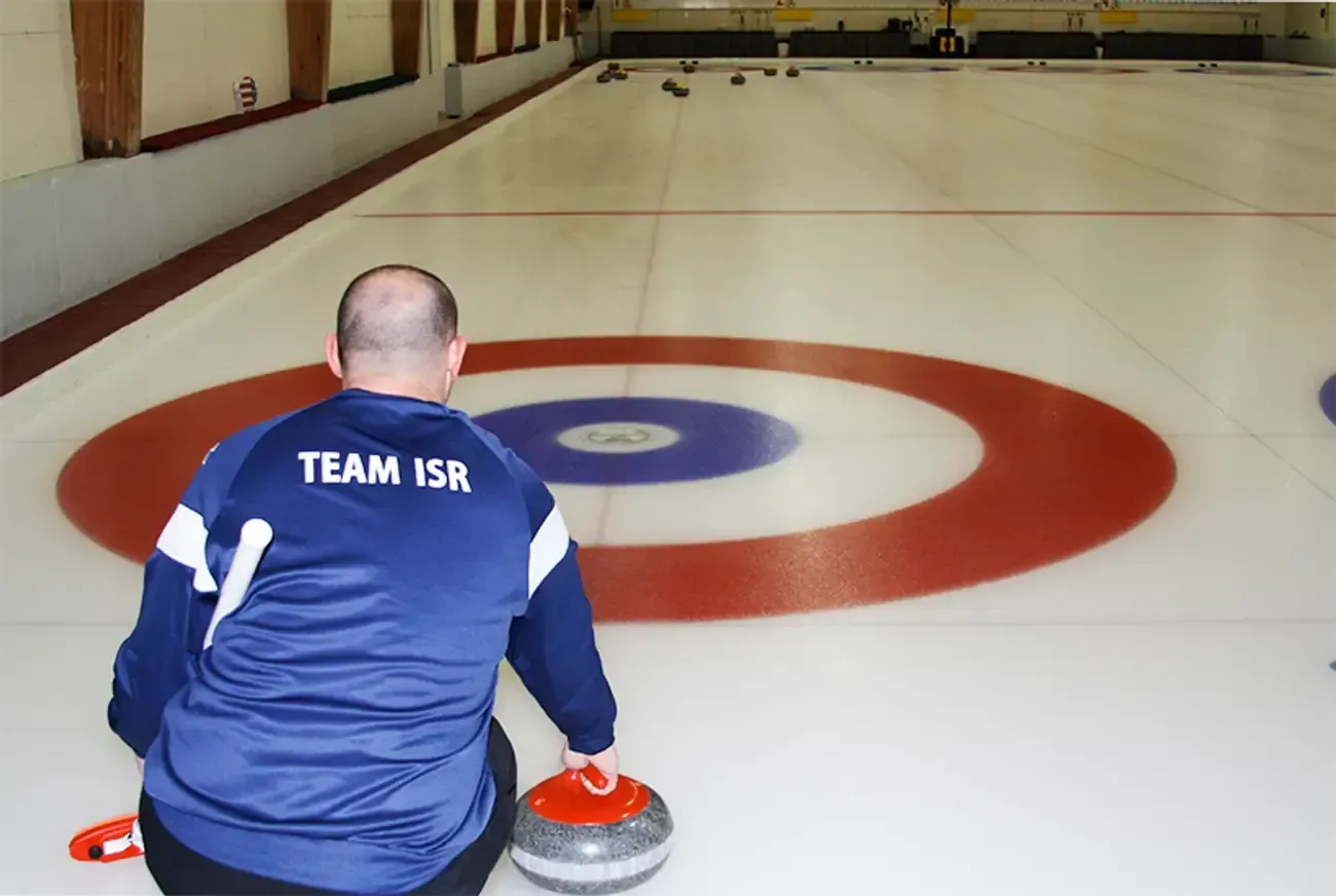 Simon Pack, director of development with the Israel Curling Federation