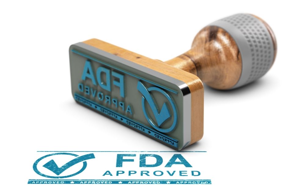 FDA approved stamp