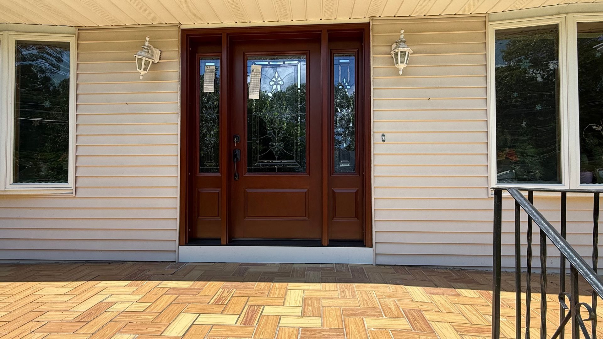 Three Brown Door Sample Three Brown Door Sample