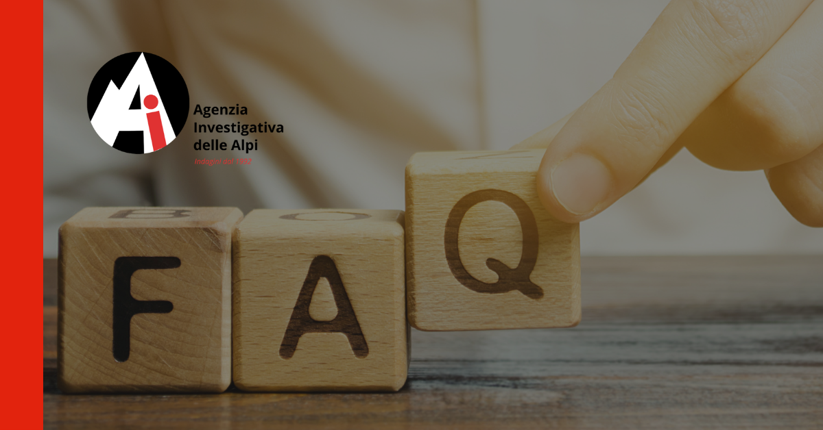 domande frequenti sull'investigatore privato
