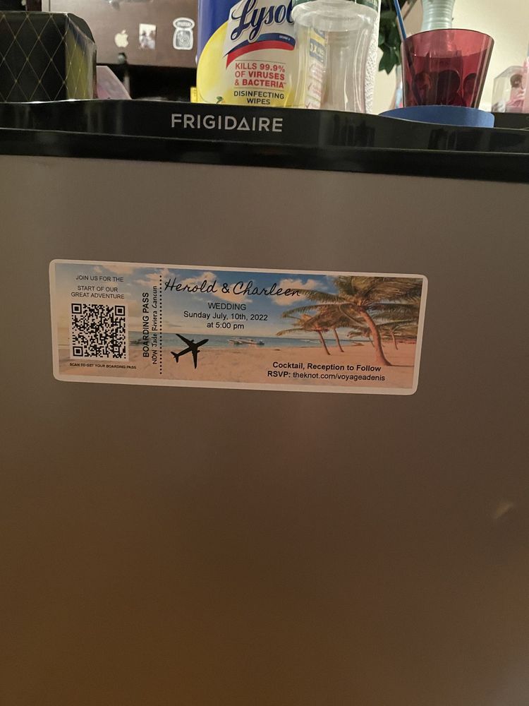 Boarding Pass Magnets