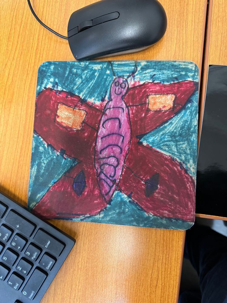 Butterfly Mouse Pad