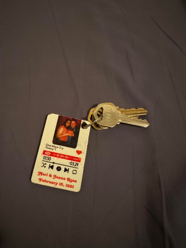 Neri _ Juana Keychain