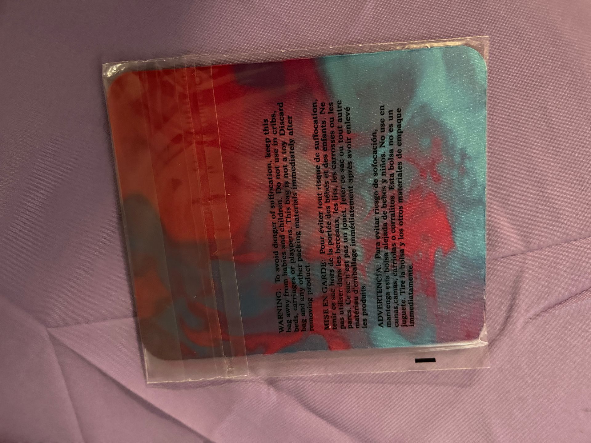 Small red & green mouse pad