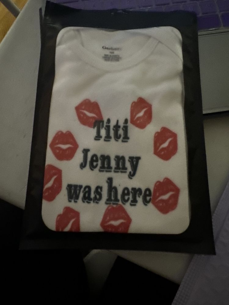 Titi Jenny was here Onesie