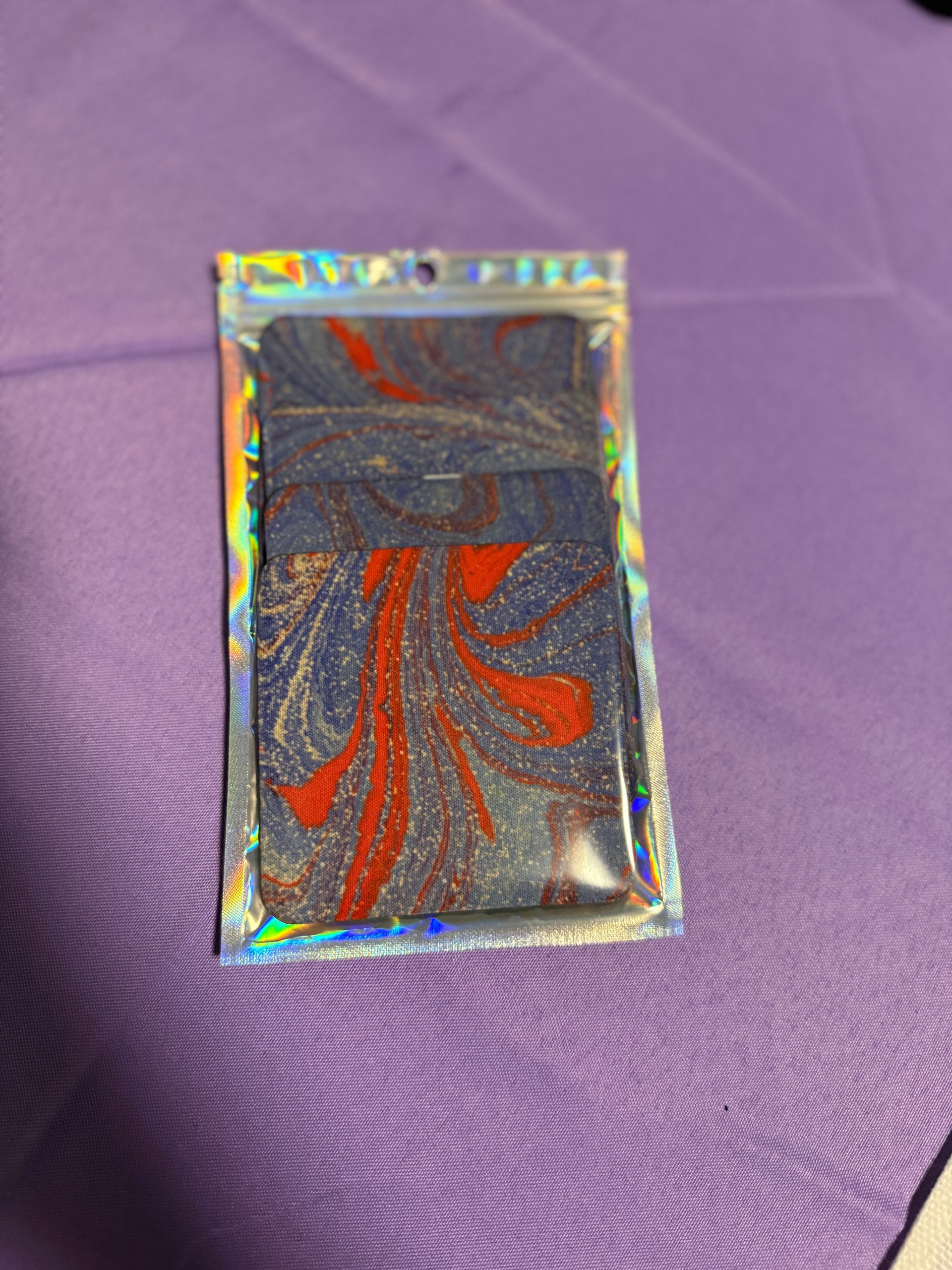 Watercolors Blue, red and yellow cup coasters