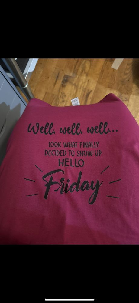 Well, Well, Well... HELLO FRIDAY