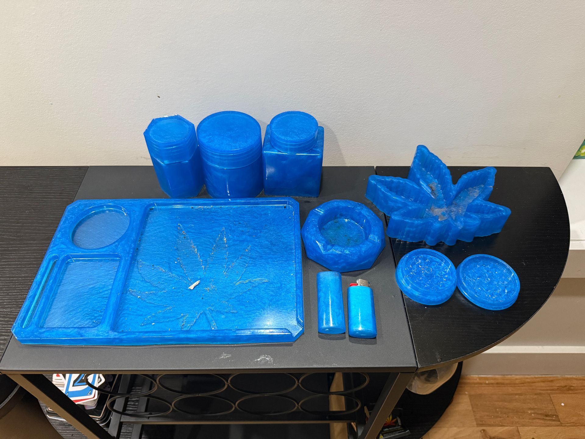 Marijuana Tray - Blue