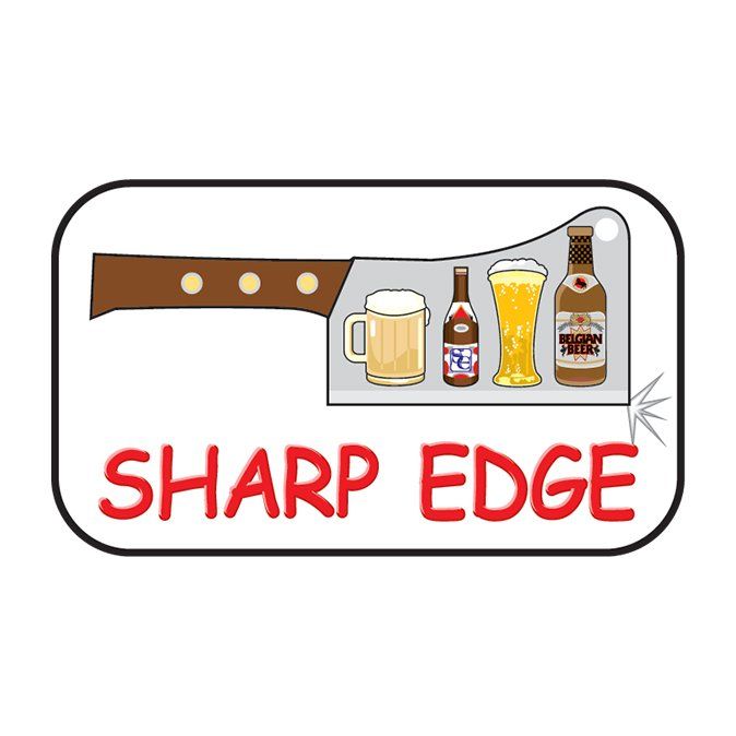 sharp edge