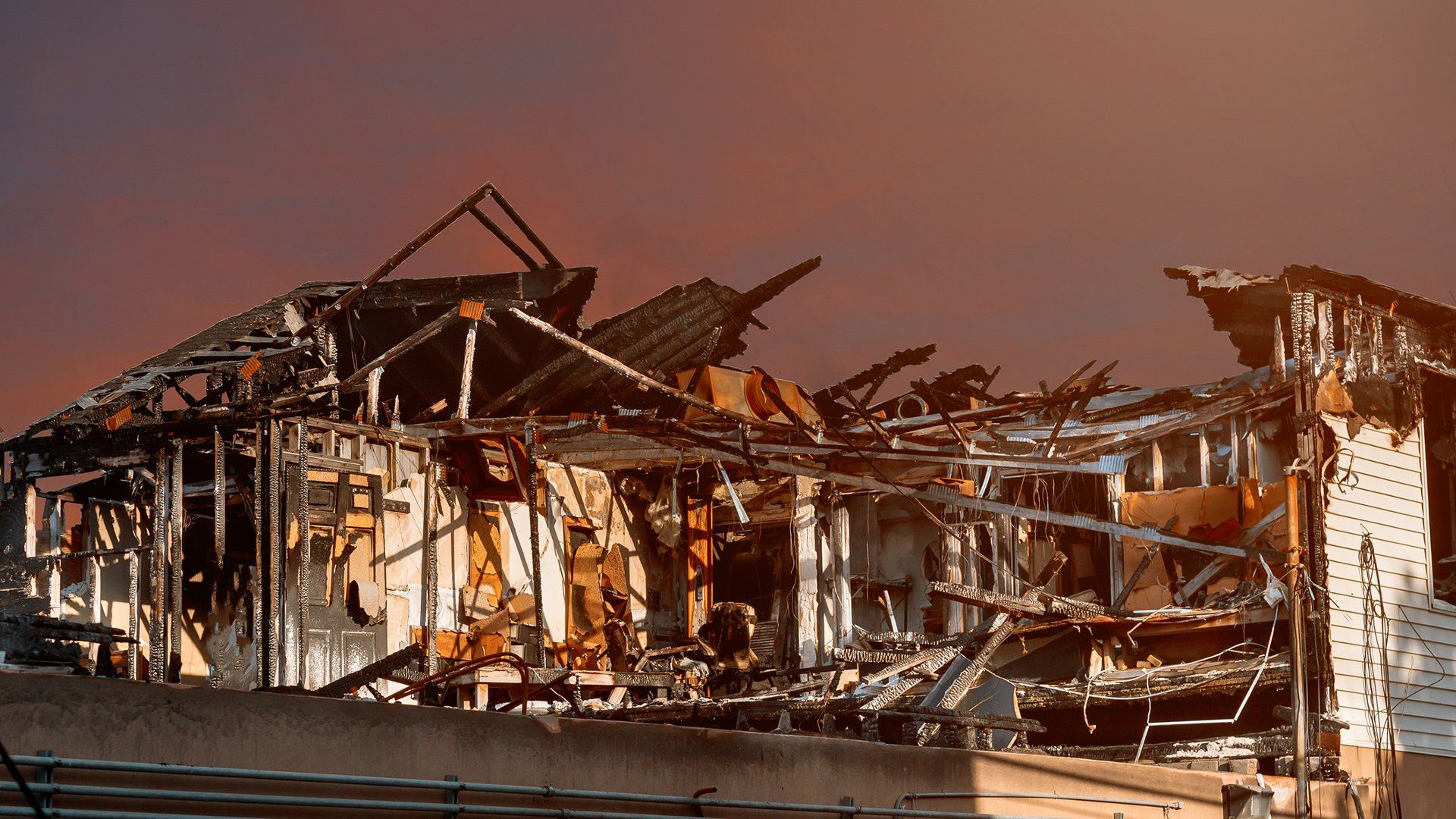 Burnt Down House — Orange Co. FL — Drew With Stellar