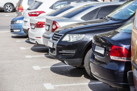 Cars On Parking Lot — Ellendale, MN — Misgen Auto Parts