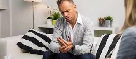 Man at the Psychotherapist - Christian Counseling In Sioux Falls, SD