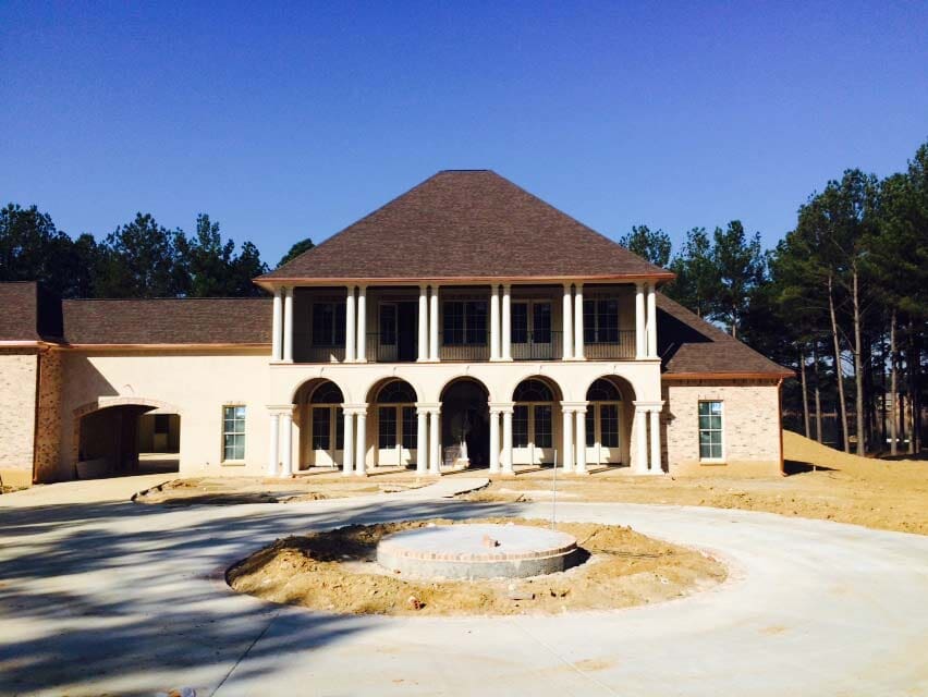 Standard Gutters — Big House in Madison, MS