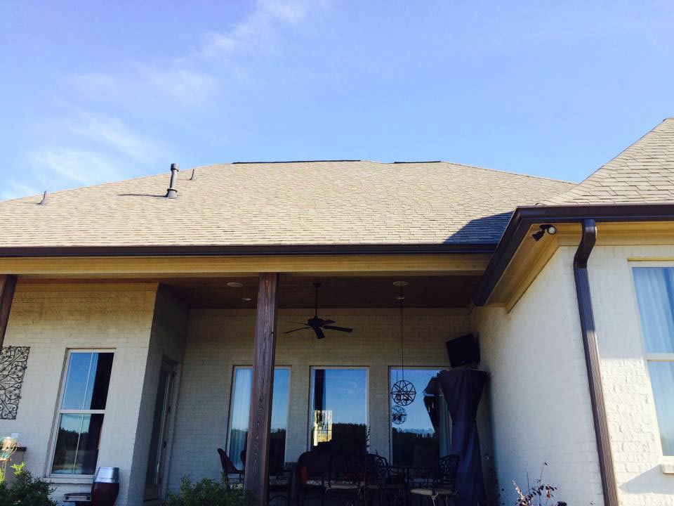 Maintained Gutters — Bungalow House With Windows in Madison, MS