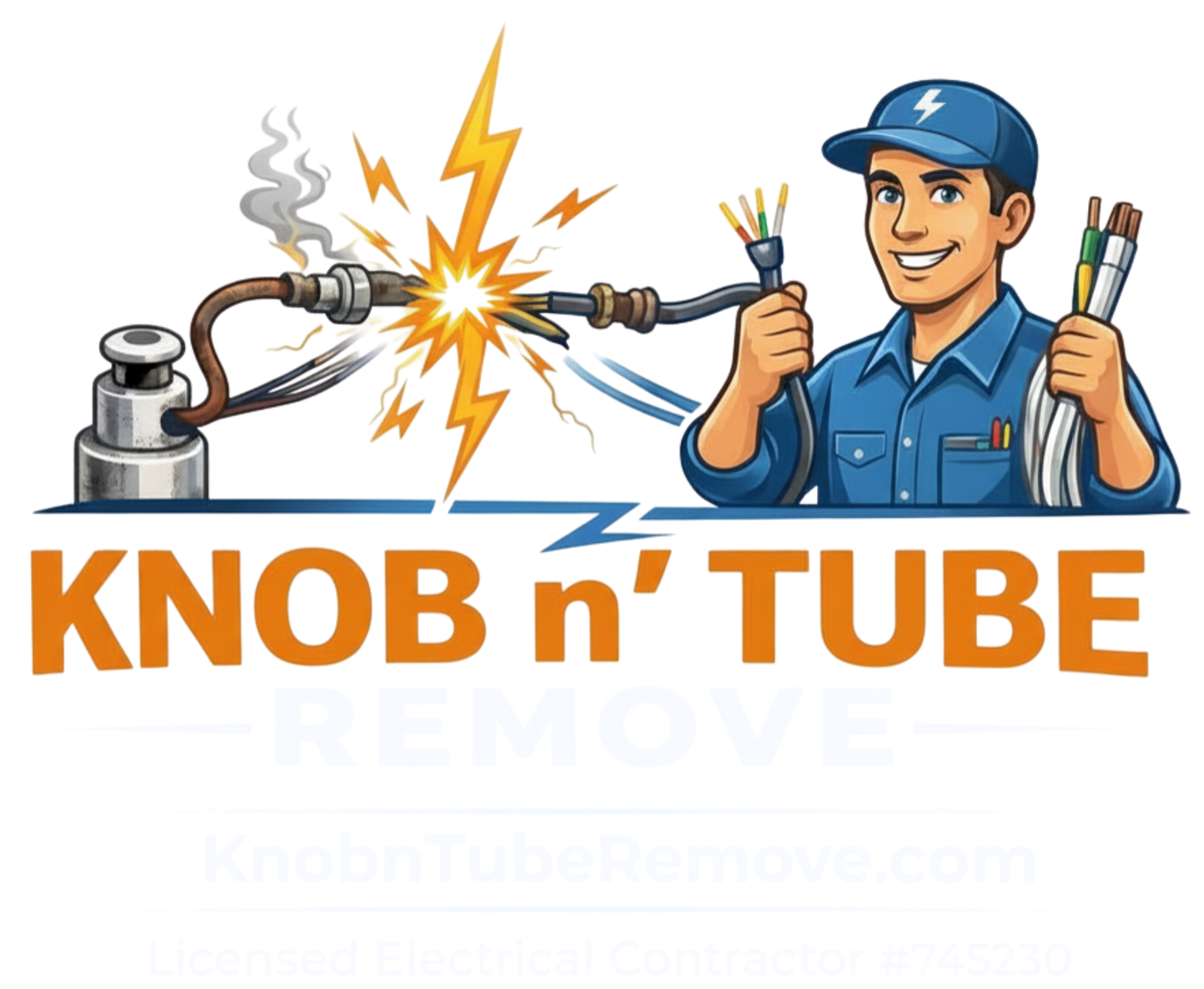Knob n Tube Remove Logo