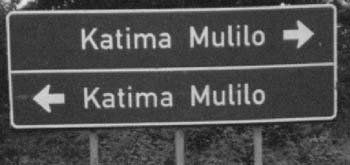 katima mulilo sign
