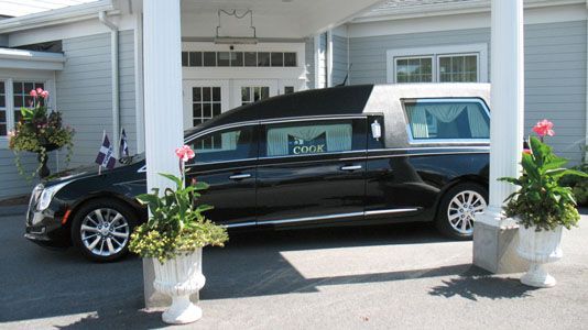 Cook Funeral Home Hearse