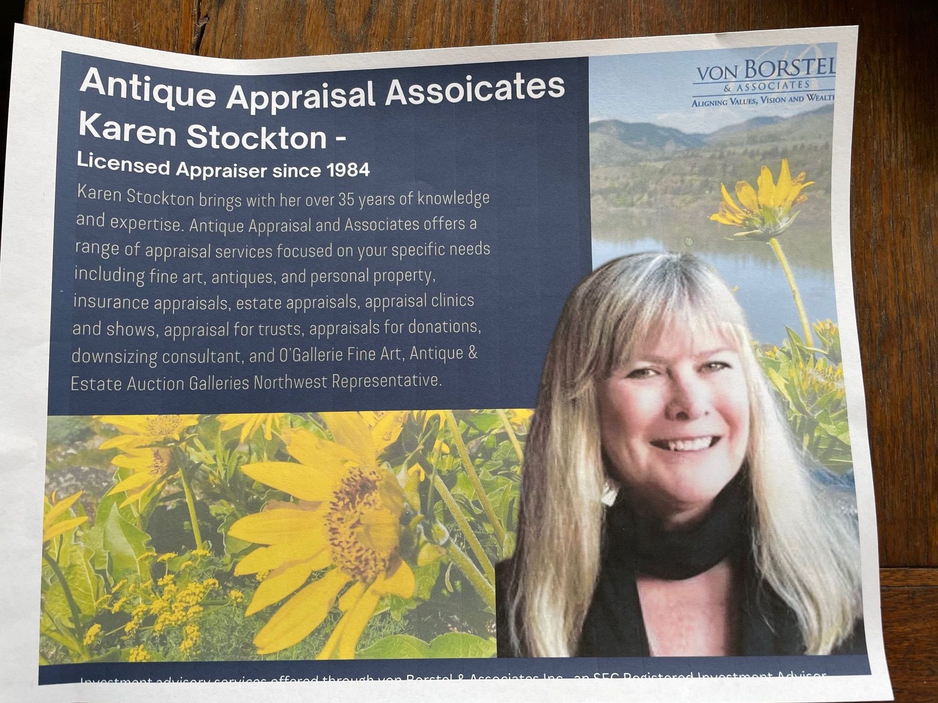 Karen Stockton — Licensed Appraiser in Bend, OR