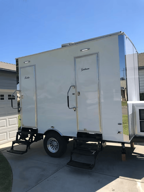 A picture of Aryh Portable Luxury Restroom Trailer