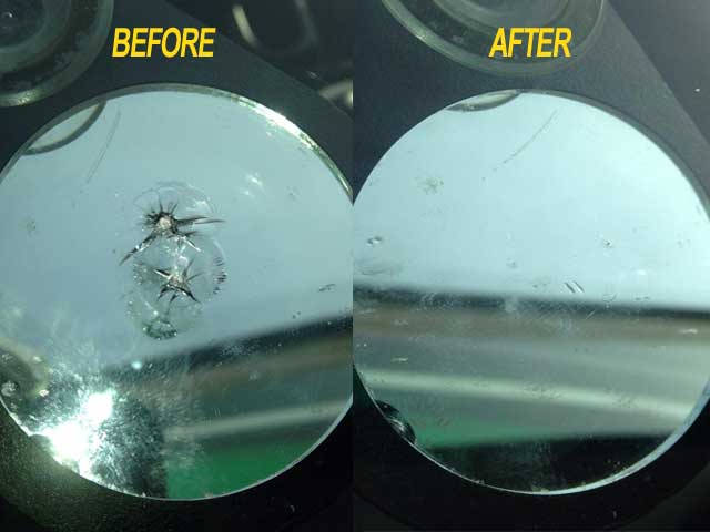 Before & After Chip Repair AZ