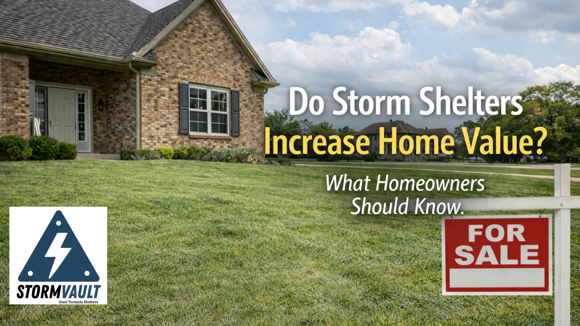 do storm shelters increase a homes value?