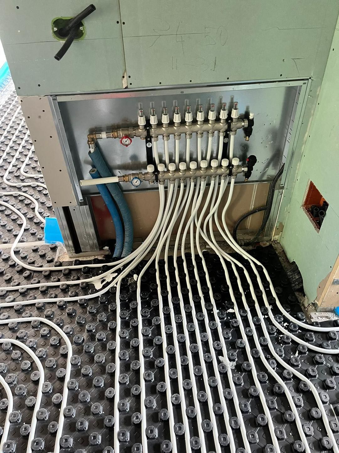 impianto riscaldamento a pavimento