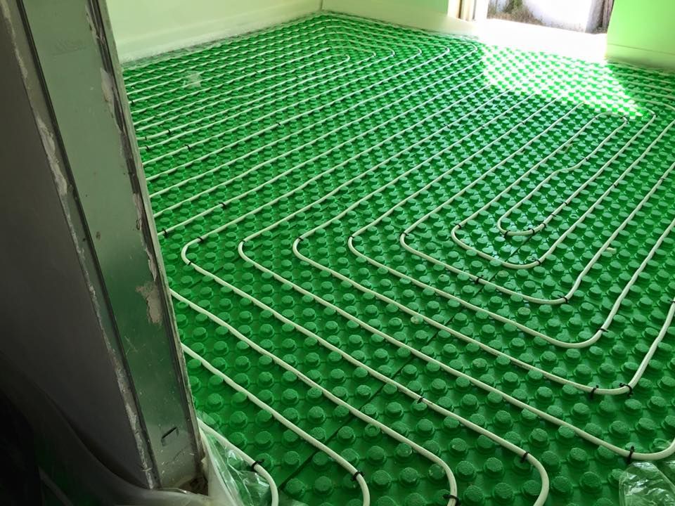 impianto riscaldamento a pavimento