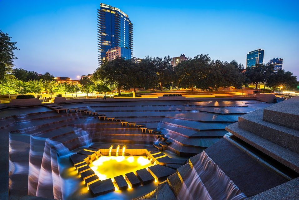 fort worth water gardens