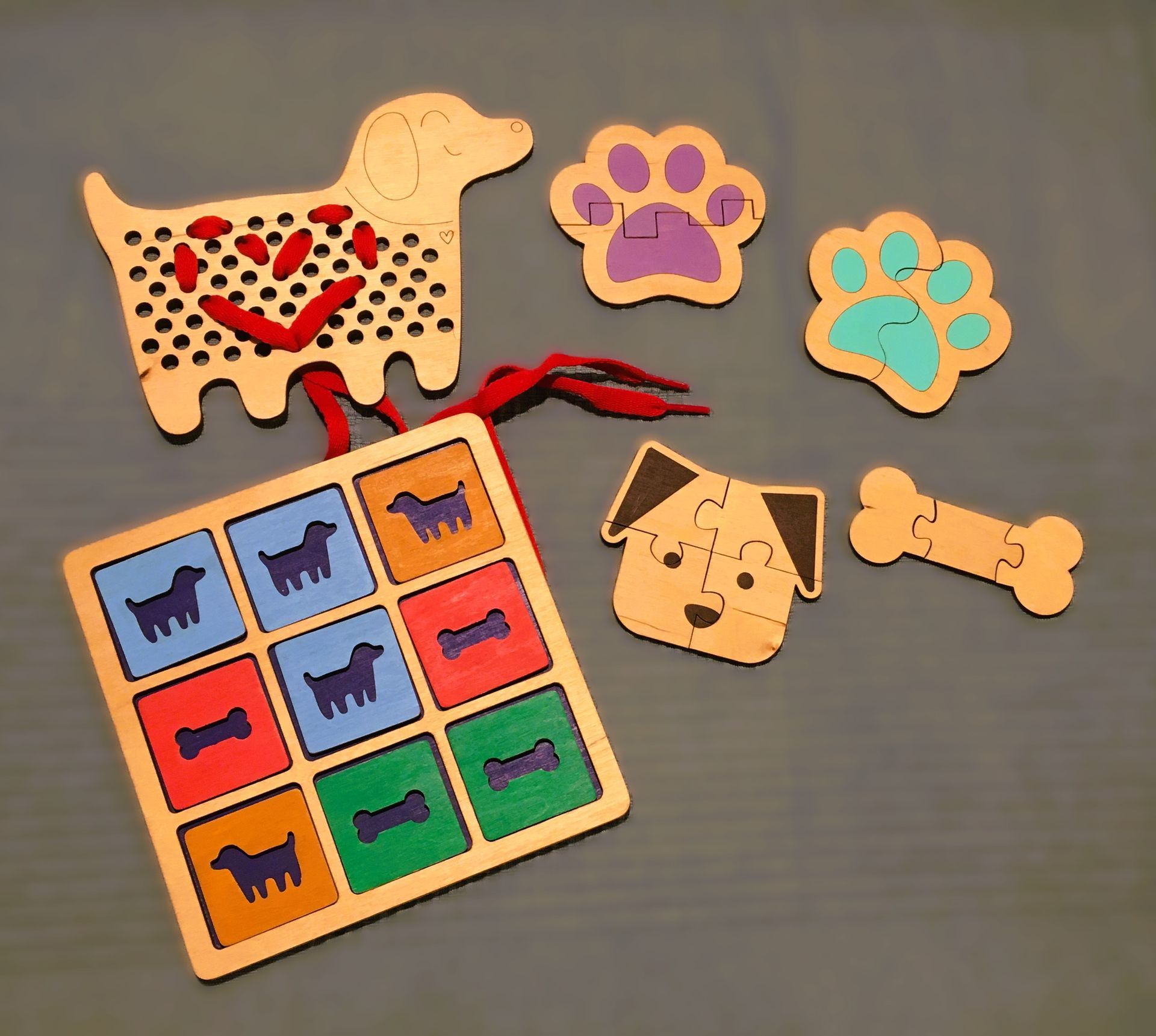 wooden-toys-puzzles-mediniai-zaislai-medines-mokymo-priemones