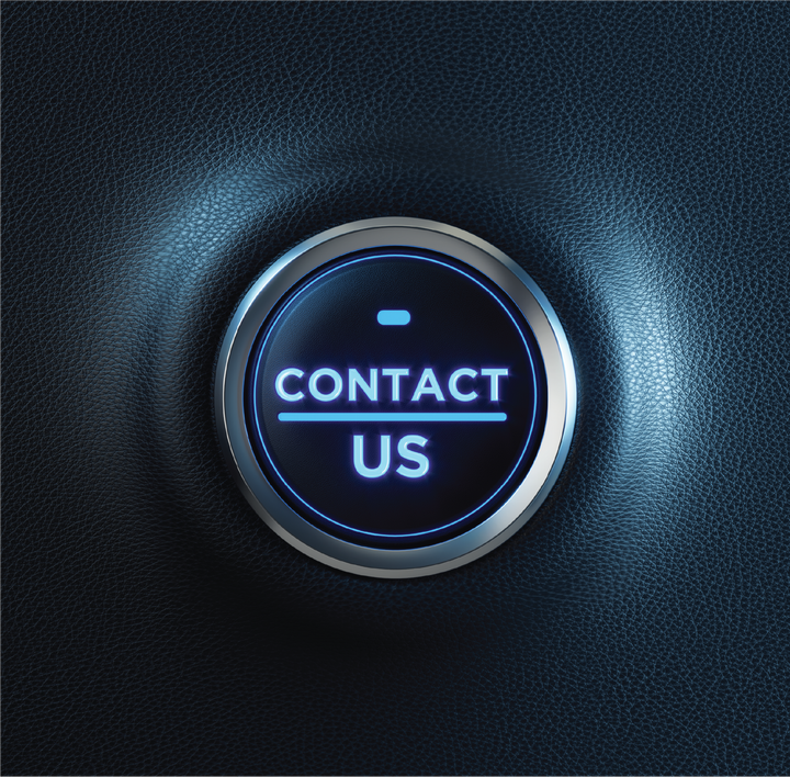 A button that says contact us on it