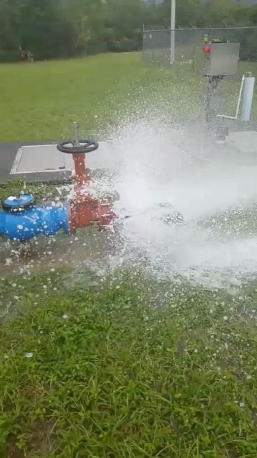 Worker Cleaning Blocked Sewer Line — Lake Placid, FL — C & C Plumbing & Repair