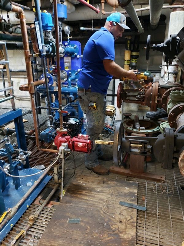 Worker Doing Plumbing — Lake Placid, FL — C & C Plumbing & Repair