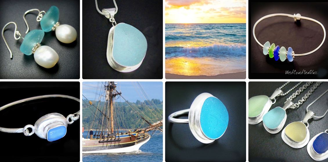 Seaglass Jewelry, Sea Glass Jewelry, Earrings, Necklaces, Bracelets