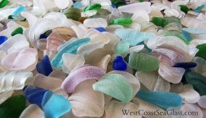 Genuine Natural California Coast Sea Glass