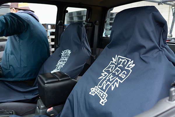 BLUCO ブルコ　OL-100　シートカバー2枚セット　ブラック BLUCO WORK GARMENT/ブルコ ALL WEATHER SEAT COVER/車用シート