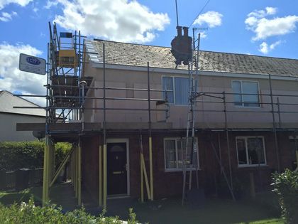 Scaffolding job with detailed attention
