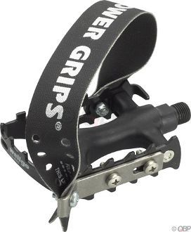 Strapped Heel Support Pedals