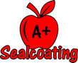 A+ Sealcoating LLC Logo, top-rated residential and commercial asphalt maintenance company in twin cities metro mn