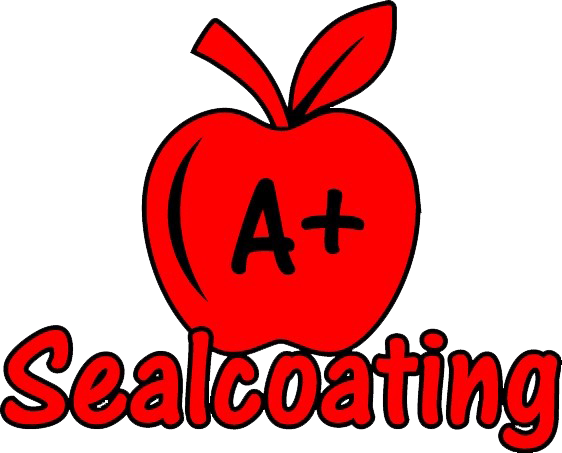 A+ Sealcoating LLC Logo, top-rated residential and commercial asphalt maintenance company in twin cities metro mn